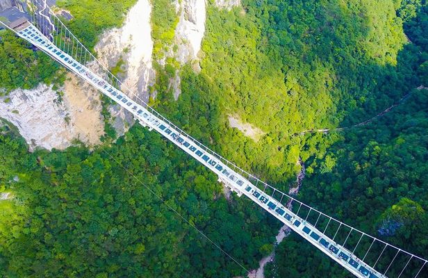 Zhangjiajie to Avatar Mountain and Glass Bridge Private Tour