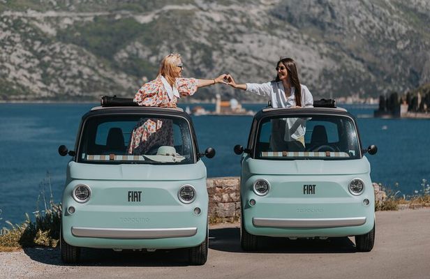 Topolino Guided City Tour by E Car Kotor Perast