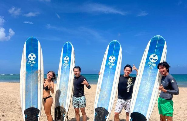 Surfing Lesson, Rincon PR 
