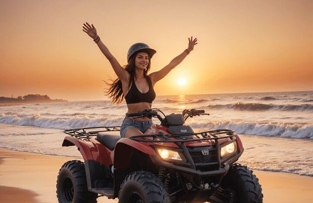 Agadir : Sunset Sandboarding, Quads & Visit of The Canyon 