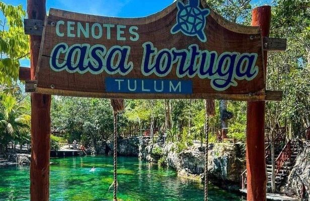 Tulum Ruins with Casa Tortuga in 4 Cenotes with Lunch