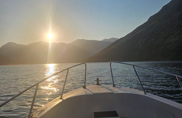From Herceg Novi Private Blue Cave Luxury Boat Experience