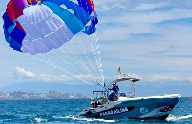 Parasailing in Fuengirola Costa del Sol