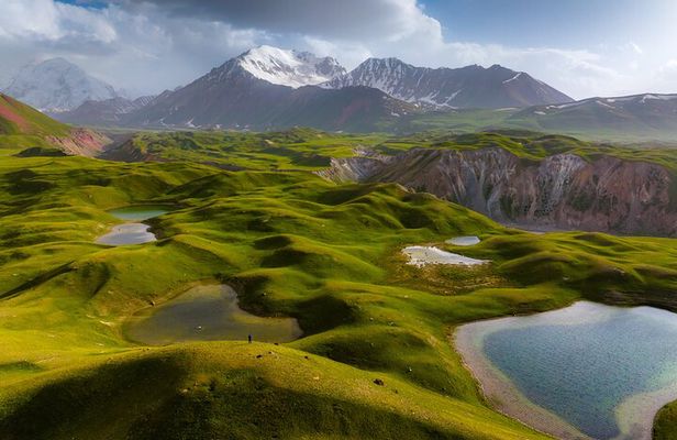 Base Camp of Lenin peak and Tulpar lake in 2 days