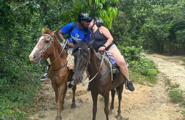 Amazing horse ride tour in Punta Cana beach!