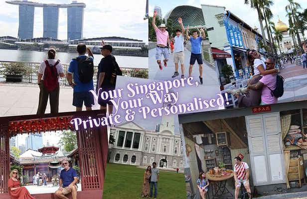 Private Customized Walking Tour in Singapore (Eng/Español)
