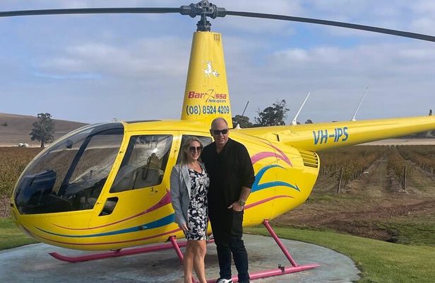 Barossa Valley Scenic Helicopter Flight & Private Wine Tour