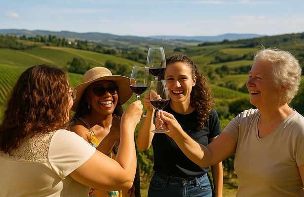 From Florence: Small-Group Tuscany Wine & Oil Tour with typical Tuscan Meal
