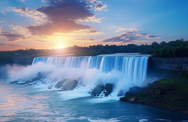 Maid of the Mist Boat and Cave of the Winds with Hotel pickup USA