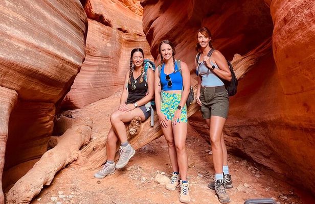 UTV Adventure to Peek-a-Boo Slot Canyon near Kanab, Utah
