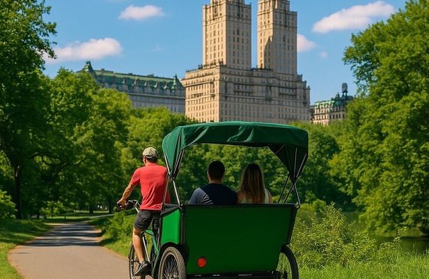 Central Park Pedicab 1 Hour Tour– Top Highlights