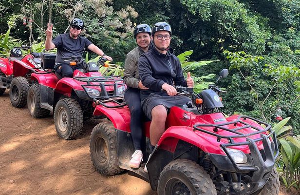 ATV Off Road Poas Volcano Adventure and Hiking for two persons.