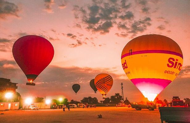 Luxor Full Day Tour East & West banks with Hot Air Balloon