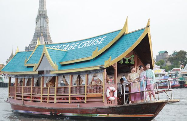 Bangkok Top Three Temple Tour with Grand Palace & River Cruise