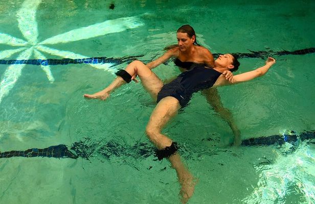 Watsu Floating Massage in a Warm Pool