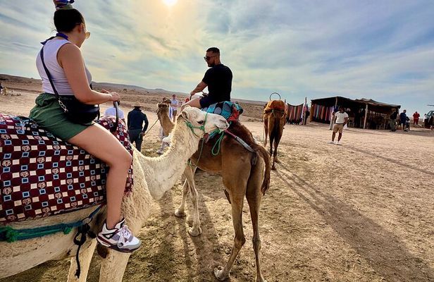 Adventure in the Agafay Desert Escape between Stones and Silence