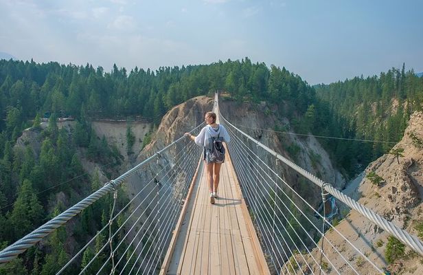 Golden Skybridge Emerald Lake Natural Bridge and Takakkaw Falls