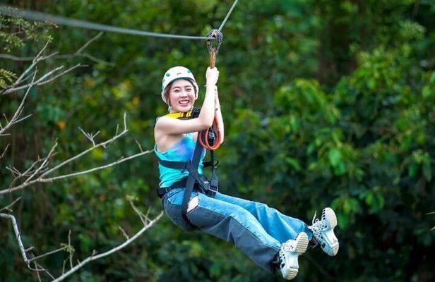 Samui Zipline Adventure with Transfer service