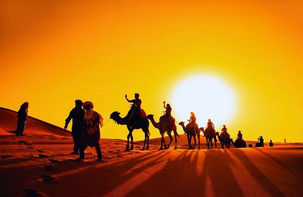 Desert Safari Sunset tour with Dune Bashing, ATV and Camel Rides