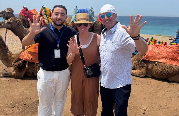 Highlights of Tangier Half Day Tour Include ride the camel