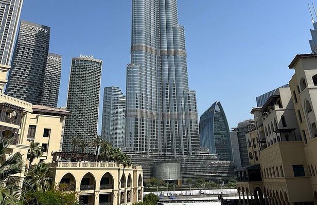 Dubai City Tour Old and New Dubai Abra Ride Palm Island and Souks