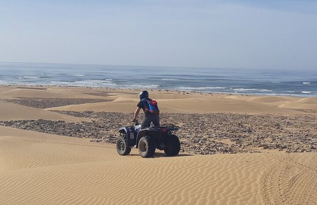 3-Hour Adrenaline-Fueled Quad Biking Adventure: Dunes & Beach
