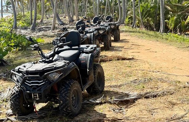 Punta Cana ATV: Jungle, Beach & River Small Group Tour