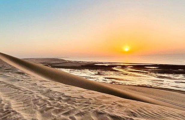 Doha Sunrise, Sunset Desert Safari Camel Ride & Inland Sea Tour