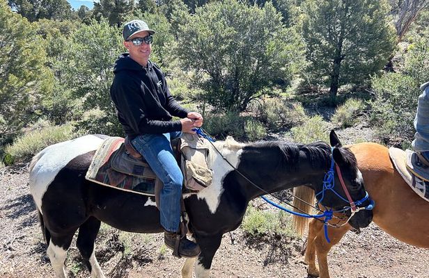 Sunset Horseback Ride With BBQ Dinner in Cool Mountain Las Vegas