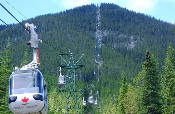 Banff/Canmore:Gondola,Hot Water Spring,Bow Fall,Iconic Lakes Tour