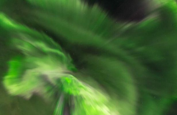 Northern lights hunting by car with local guides