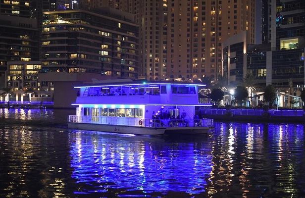 Dhow Cruise Dinner Dubai Marina With Free Pick & Drop