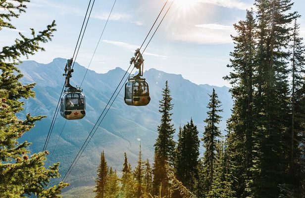 Banff Morning Tour Scenic Highlights and Gondola Ride