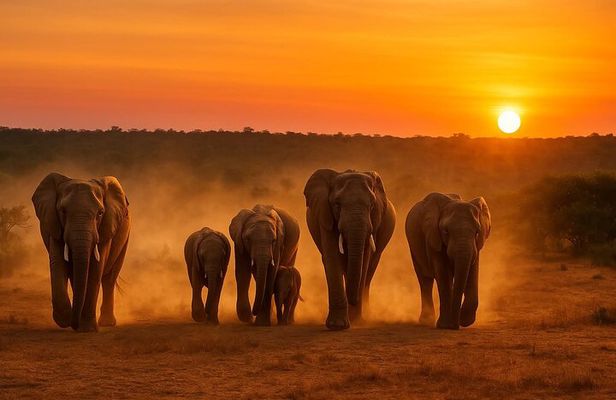 Addo Elephant National Park Full Day Game Drive with BBQ Lunch