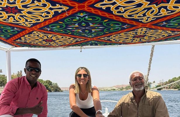 Aswan Nile Fellucca Sailling Around Elephantine Island, Visit Botanical Garden