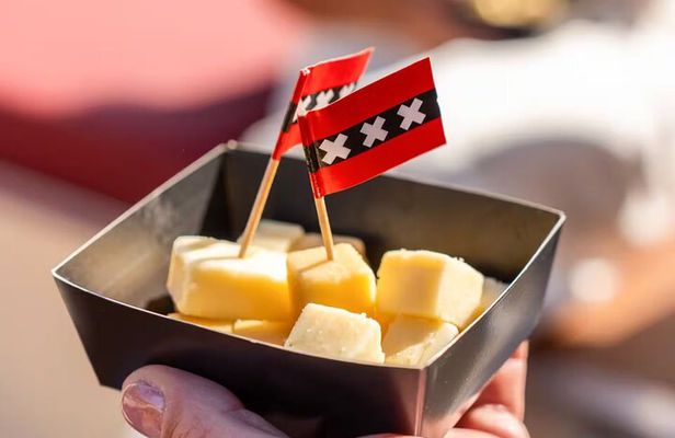Dutch Cheese & Drinks Guided Amsterdam Boat Tour, All Inclusive