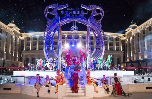 Land of Legends Night Show from Alanya with Transfer