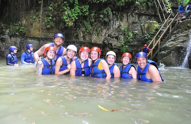 Damajagua 7 Waterfalls Adventure with Traditional Dominican Lunch