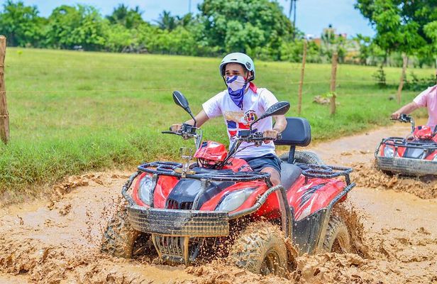 Half Day Adventure 4X4, ATV, Visit Macao Beach and a River cave