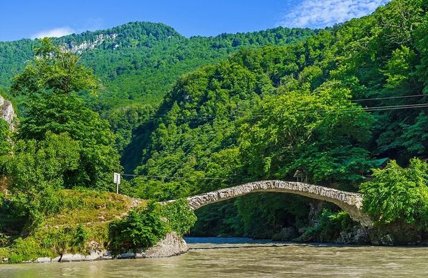 Mahuntseti Waterfall and Wine Tasting Tour from Batumi