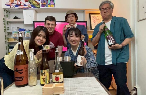 Japanese Sake Tasting and Masu Crafting Experience in Tokyo