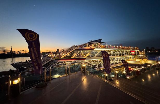 Nile dinner cruises in Cairo at night with different categories