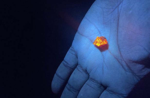 Night time fluorescent Rockhounding Tour