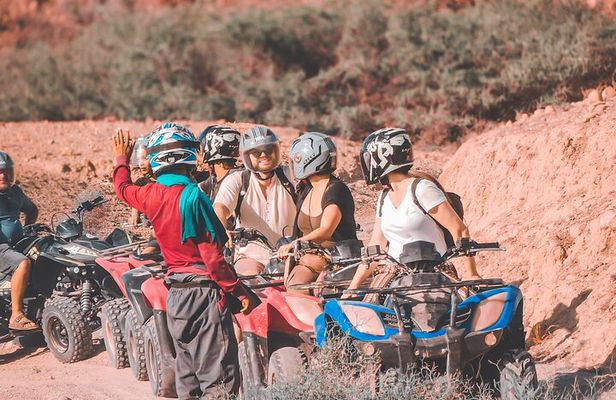 Agafay Desert Quad and Camel Ride with Pool and Lunch