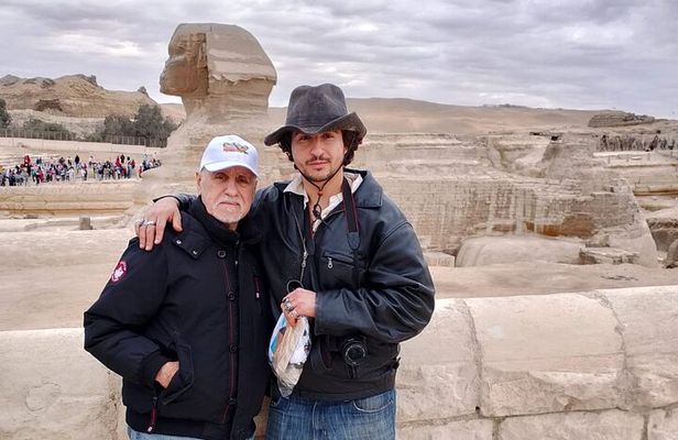 full day tour of Pyramids Sphinx Saqqara and memphis