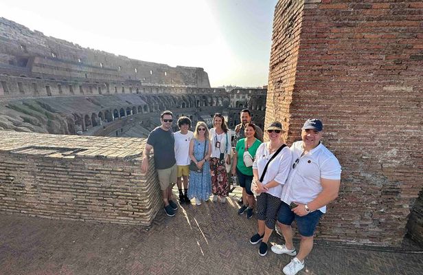 Exclusive Colosseum Attic Tour from 3rd to 5th Floors