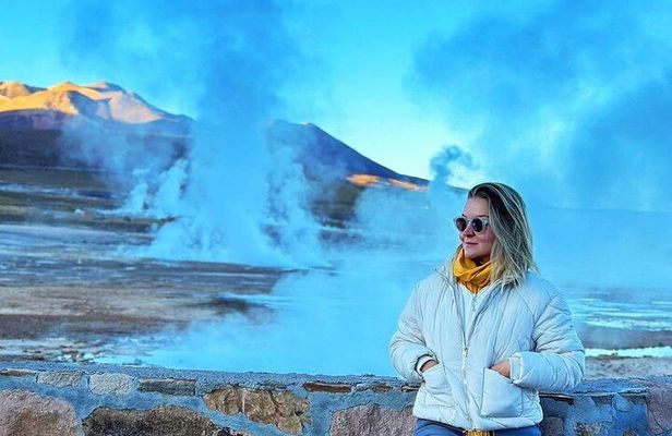 Sunrise in the Geysers of the Tatio Andes trip