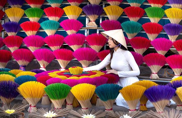 Incense Craft Village & Hanoi City Daily Tour Small Group 9pax
