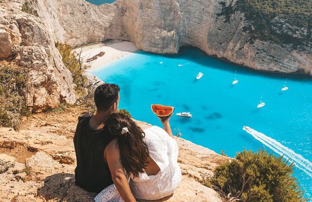 Zakynthos Shipwreck Beach & Blue Caves Cruise