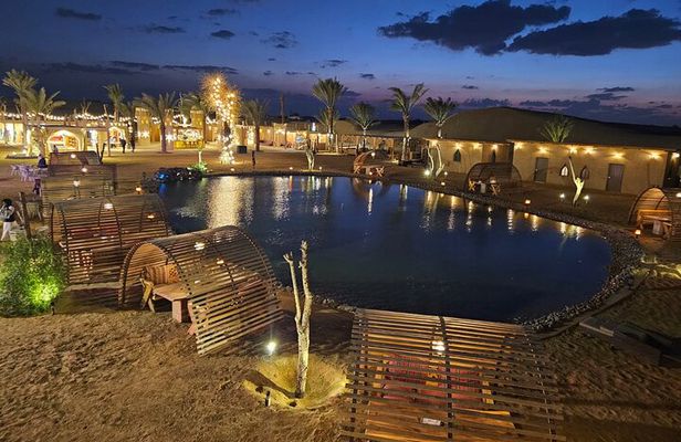 Dubai Luxury Desert Safari with Dinner, Live Shows & Lake View